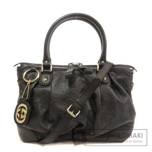 Gucci GG Shima Handbag Leather